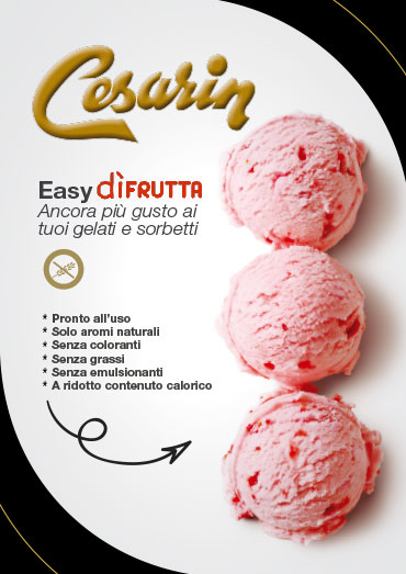 Easy DiFrutta per gelateria e pasticceria Cesarin