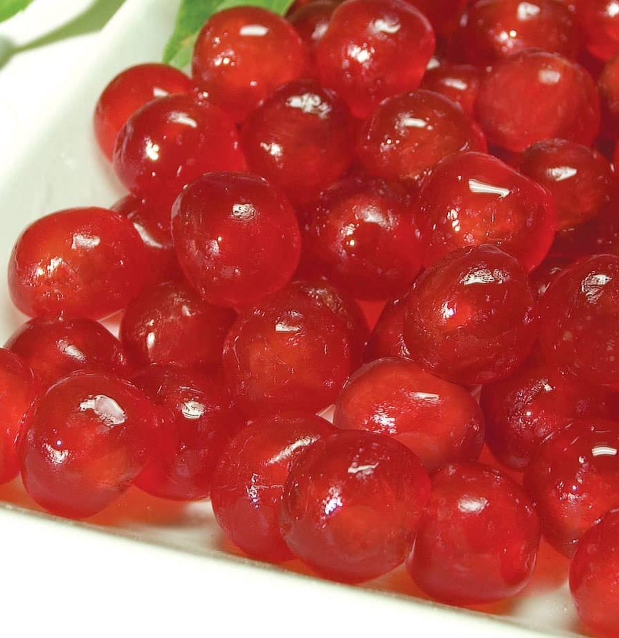 Red Cherry Berry candied cherry for pastry Cesarin