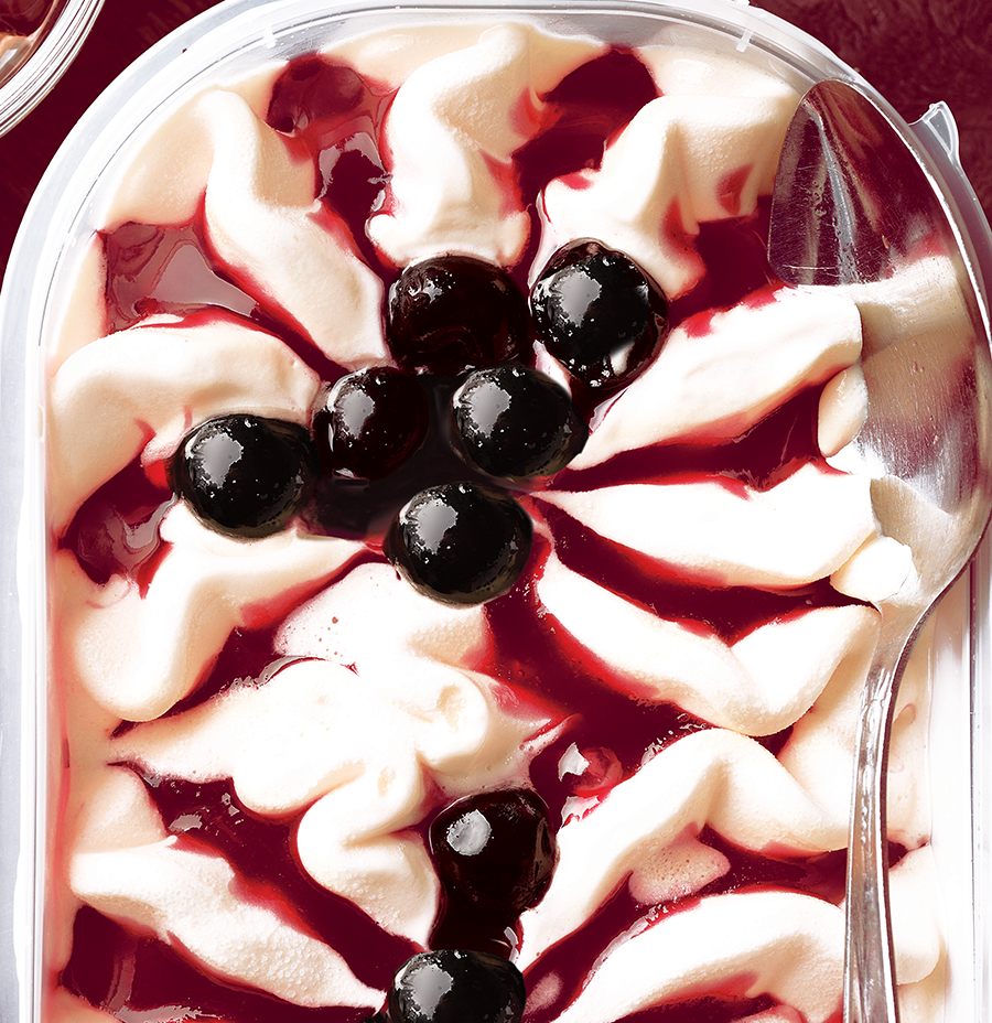 Black Cherry Berry industry gelato and desserts